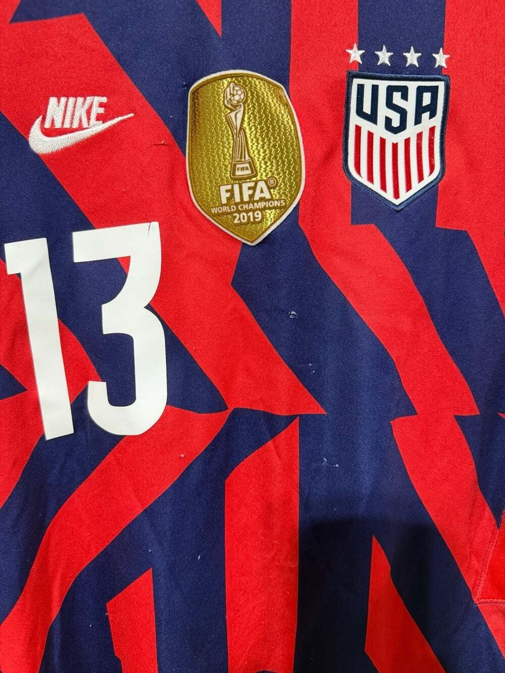 Nike USWNT 2021-22 Away Jersey Alex Morgan #13 - Picture 3 of 10